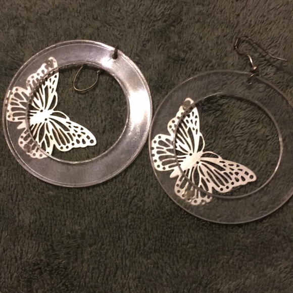Vintage Jewelry Vintage Butterfly Earrings Poshmark